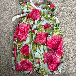 FLORAL ROMPER